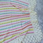 baby blanket striped for newborns