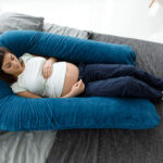 blue pillow for pregnant