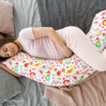 colored pillow for pregnant