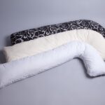 L-shaped pillows