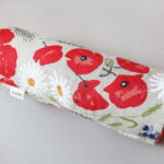 pillow roller poppies