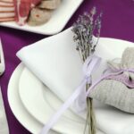 napkin Lavender bouquet