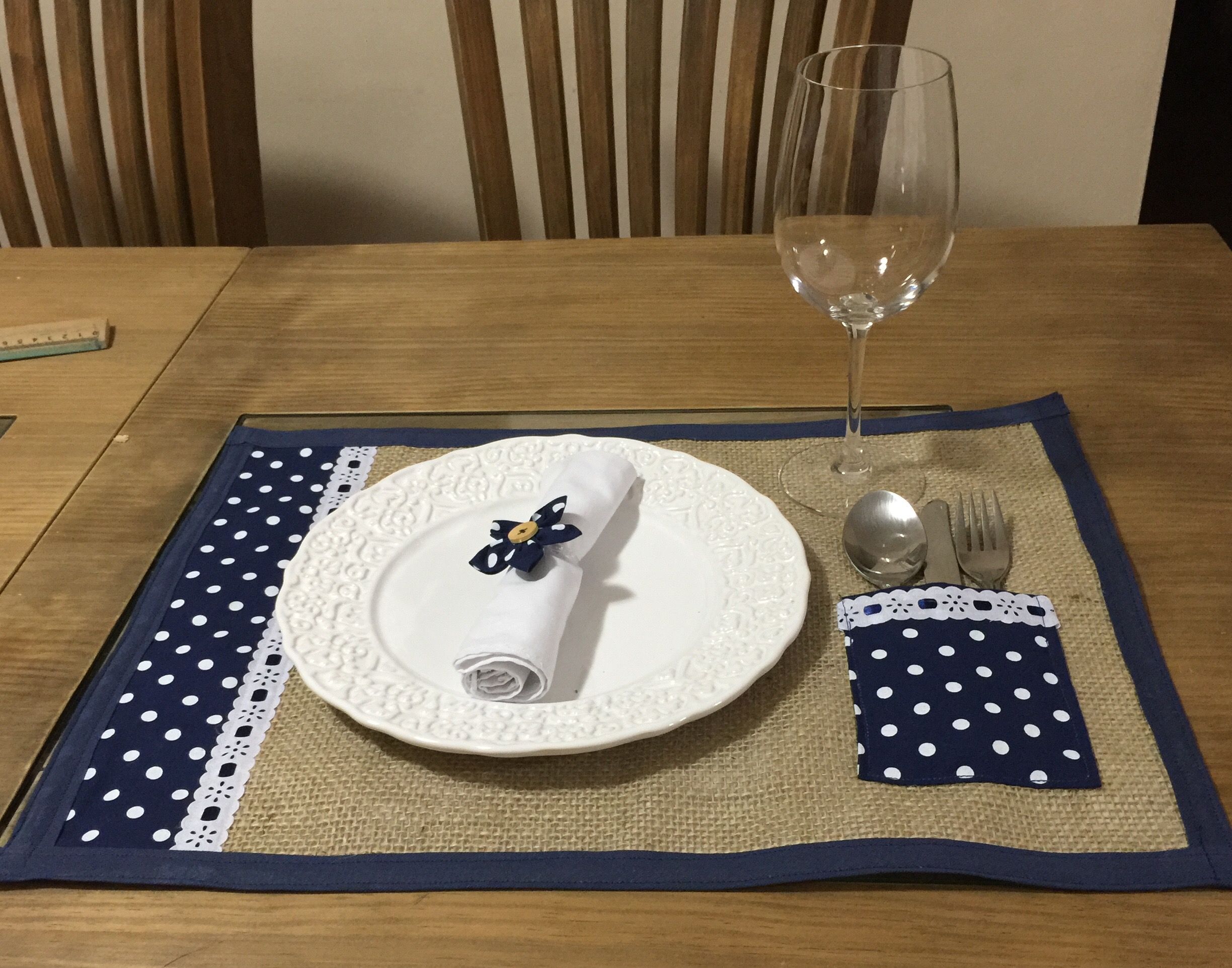 DIY serving napkins