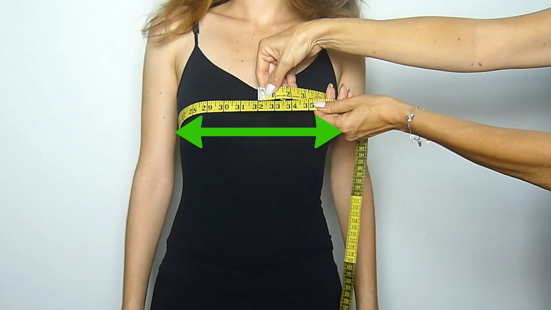 taking measurements