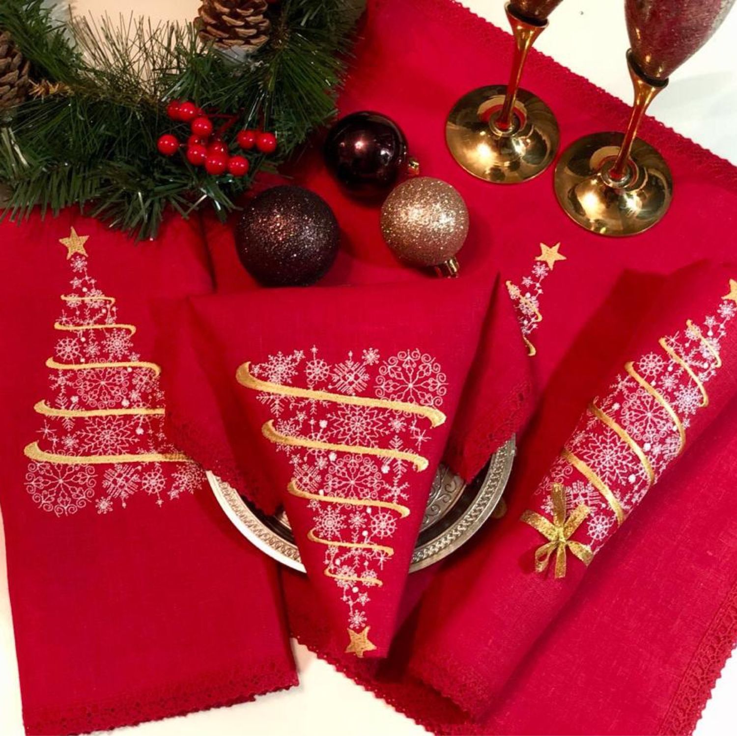 christmas napkin