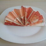 fan paper napkin