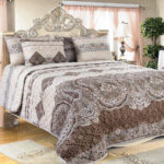 bedspread with patterns