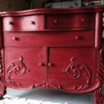 repainting the chest of drawers