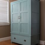 armoire grise