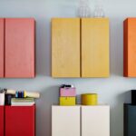 painted cabinets in the kitchen