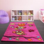 bright children's rug