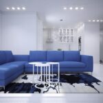 room design in blue tones