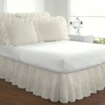 snow-white bedspread