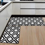 rugs near kitchen furniture