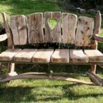 log bench