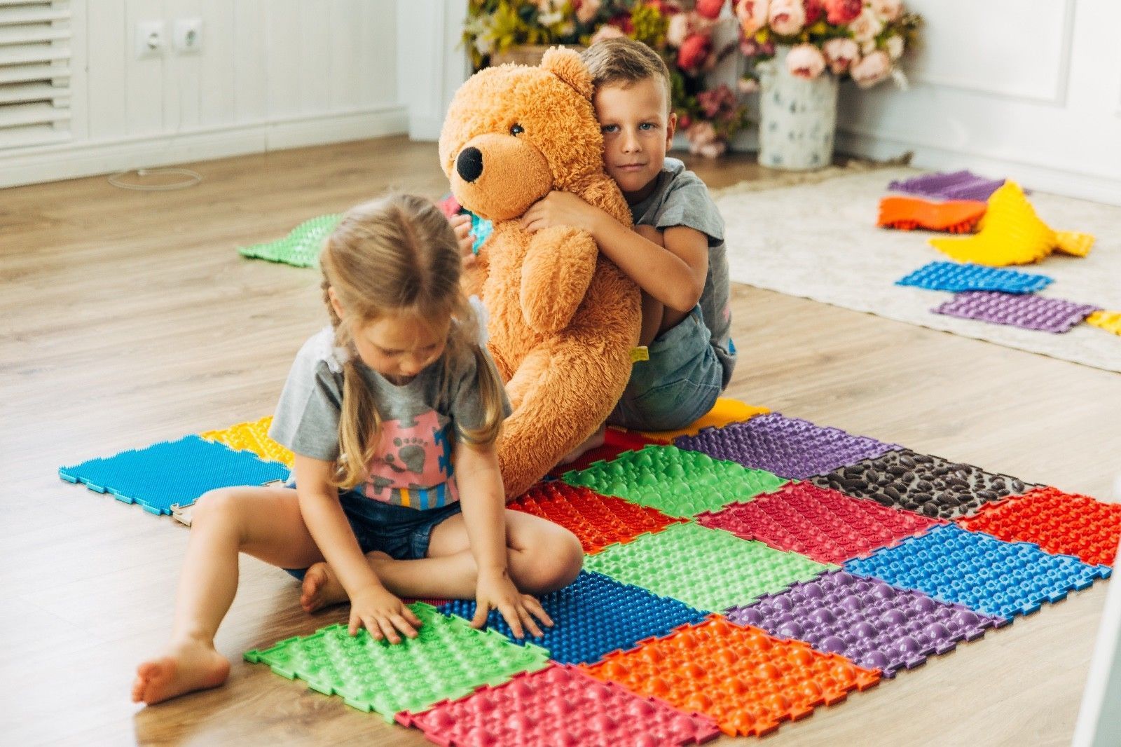 caractéristiques du tapis de massage pour bébé