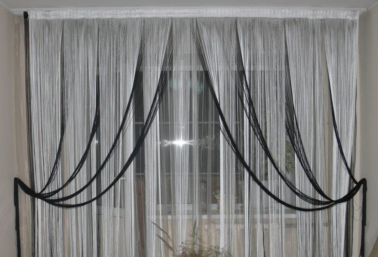 curtains with threads