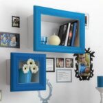 blue shelf