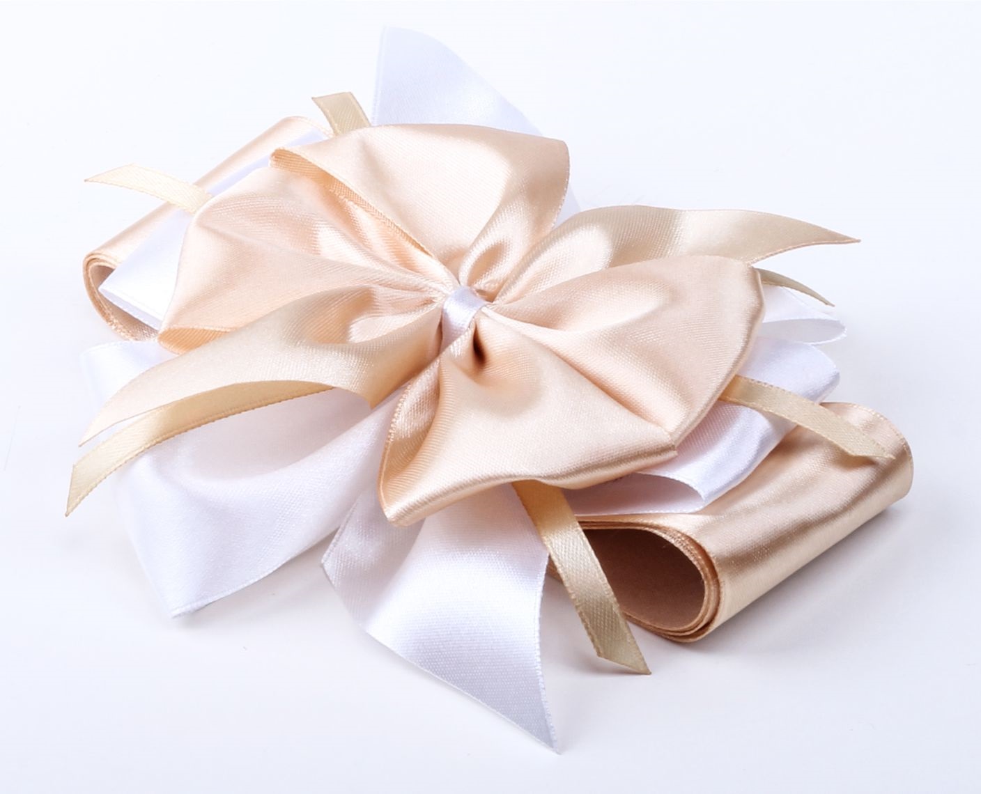 bow on fabric