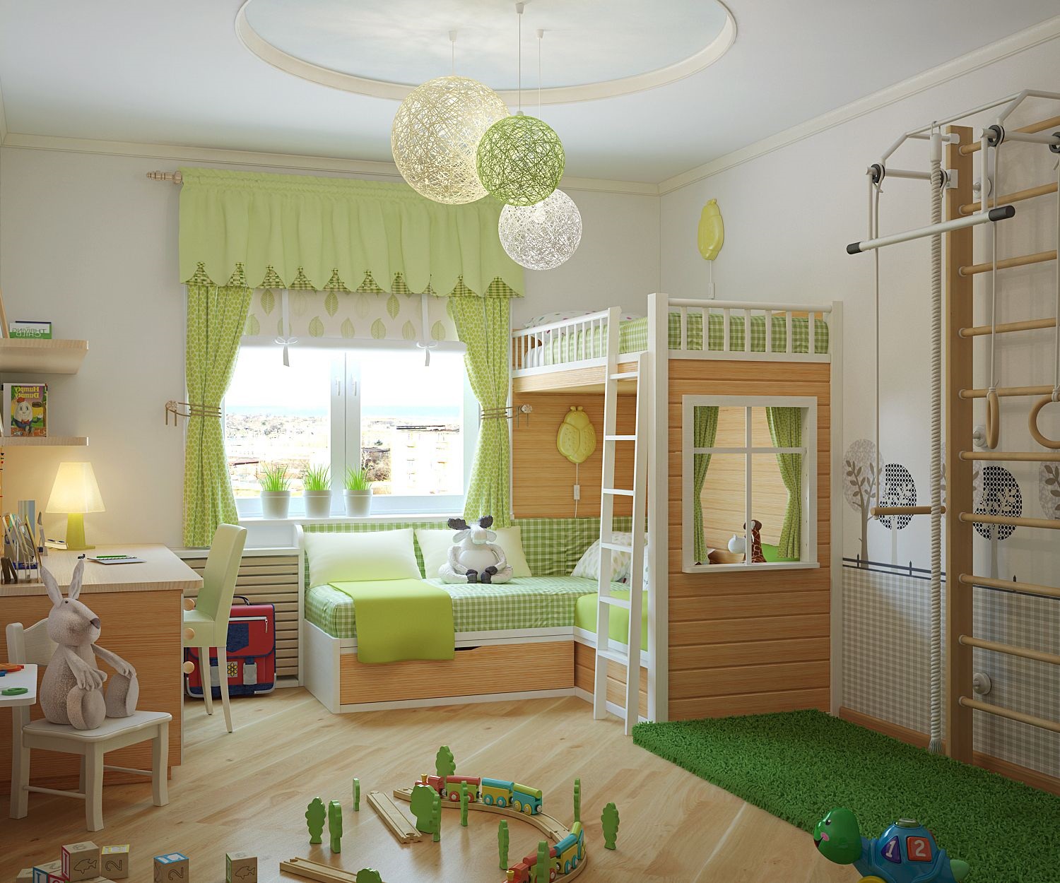 conception de chambre d'enfant