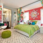 bright accents in the room